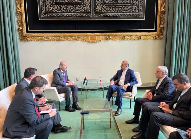 وزیر امور خارجه اردن به دیدار امیرعبداللهیان رفت