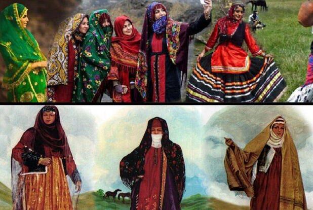 پوشش رنگارنگ و معنوی اقوام اصفهان تلفیقی از تاریخ و نجابت