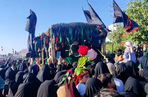 استقبال پرشور گچسارانی ها از ۶ شهید خوش نام