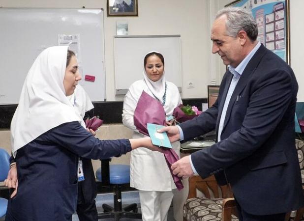 تجلیل استاندار آذربایجان شرقی از پرستاران