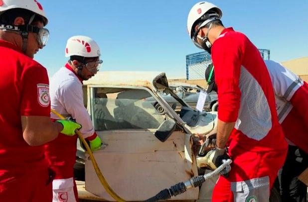 طباطبایی‌فر: مسابقات تخصصی امداد و نجات هلال احمر یزد برگزار شد