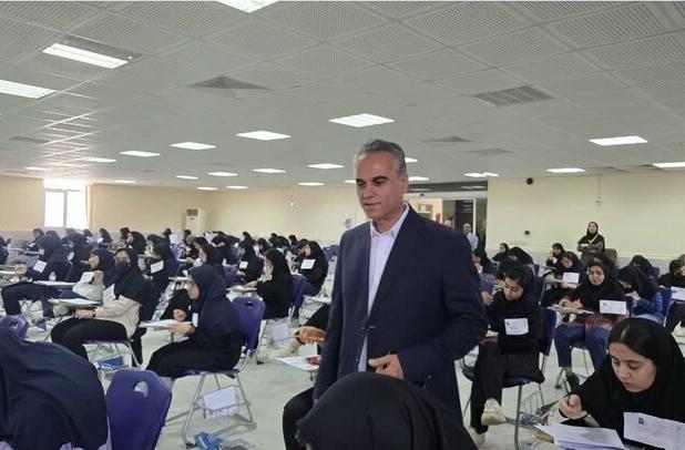 آزمون سراسری با همراهی و هماهنگی دستگاه‌ها در کنگان برگزار شد