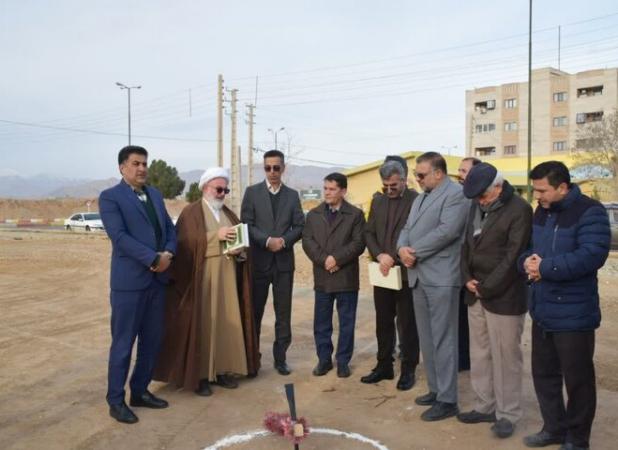 ترکمانی: مدرسه ۹ کلاسه شهرک بهارستان شاهرود کلنگ زنی شد