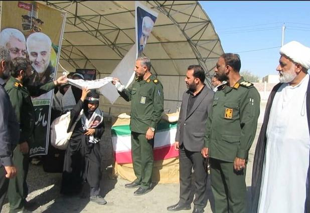 اعزام ۴۵ دانش‌آموز دختر شهرستان بشاگرد به اردوی راهیان نور