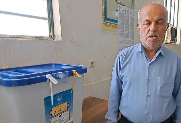 دعوت پدر شهید رسانه از مردم برای حضور در انتخابات