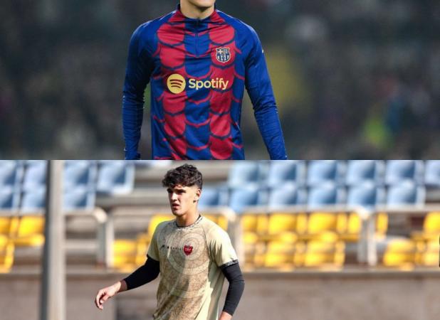 مدافع بارسلونا در تمرین پرسپولیس حاضر شد