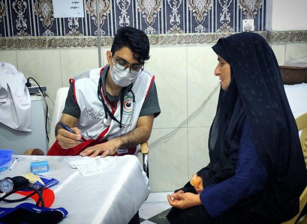 هلال‌احمر خراسان شمالی ۱۰۴ هزار خدمت به زائران اربعین ارائه داد