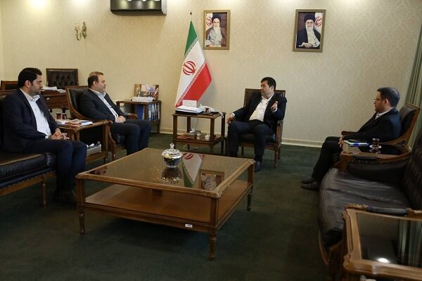 دیدار رئیس سازمان زیباسازی شهرداری تهران با وزیر ورزش