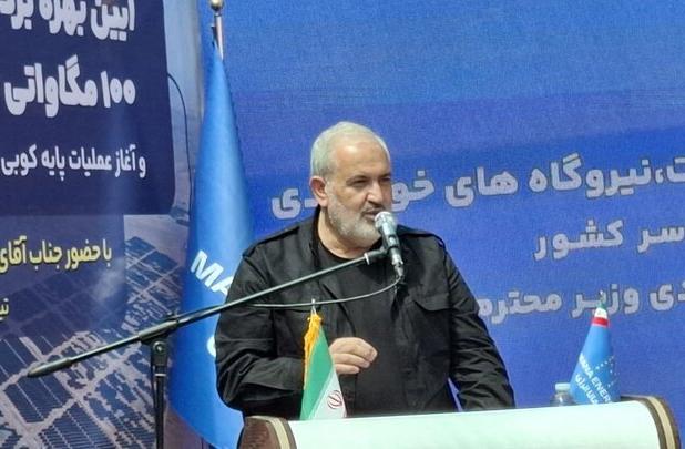 نیروگاه ۱۰۰ مگاواتی در شهرستان محلات به بهره‌برداری رسید