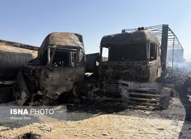 سوختگی بیش از ۹۰ درصدی مصدومان حادثه انفجار تانکر سوخت در یزد