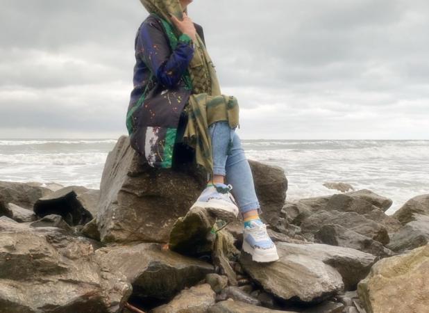 عکس‌های ساحلی فلور نظری نگاه‌ها را به خود جلب کرد