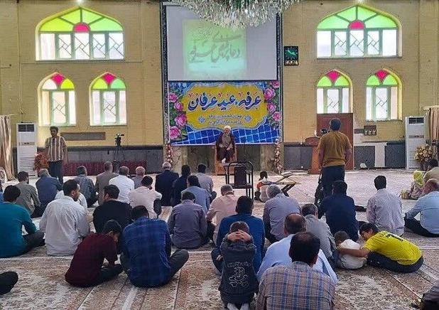 مراسم پرفیض دعای غرفه در حسینیه سنندج برگزار شد