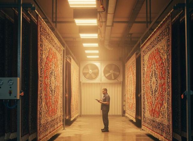 قالیشویی کارخانه ای چگونه کیفیت شستشو را تضمین می کند؟