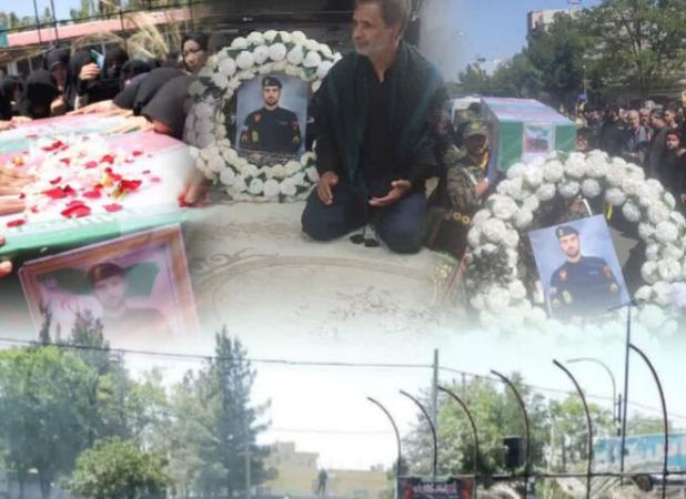 شهید «امیرحسین مزینی» در فریمان تشییع شد