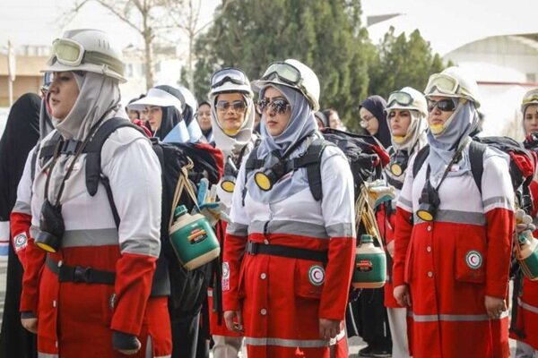 دوره توان‌افزایی تیم‌های واکنش سریع بانوان هلال‌احمر برگزار شد