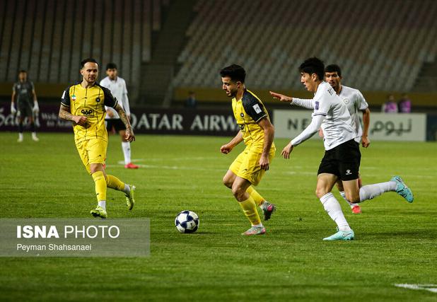 آمار AFC از دیدار امشب سپاهان/ آخال ۵۲ دفع توپ، بدون کرنر!