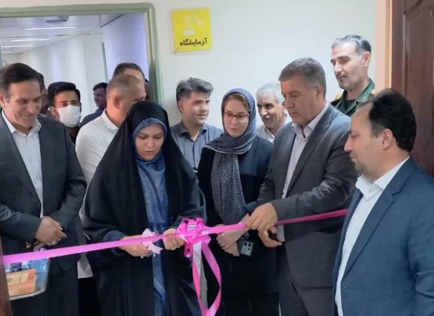 افتتاح بخش پاتولوژی بیمارستان فارابی ملکان با اعتبار ۵۰ میلیارد ریال