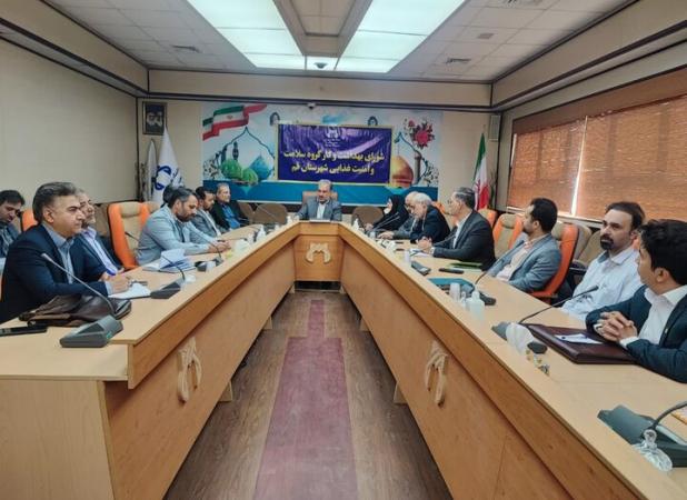 نخستین جلسه کارگروه سلامت و امنیت غذایی شهرستان قم برگزار شد