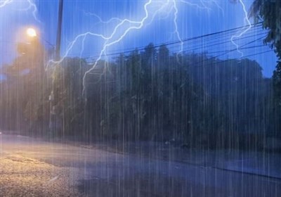 هواشناسی ایران۱۴۰۴/۳/۵؛رگبار و وزش باد شدید در ۱۶ استان