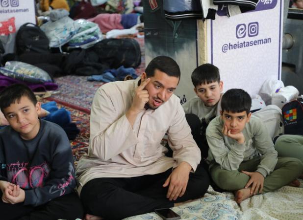 اعتکاف هیئت دانش‌آموزی، دانشجویی آسمان در اصفهان