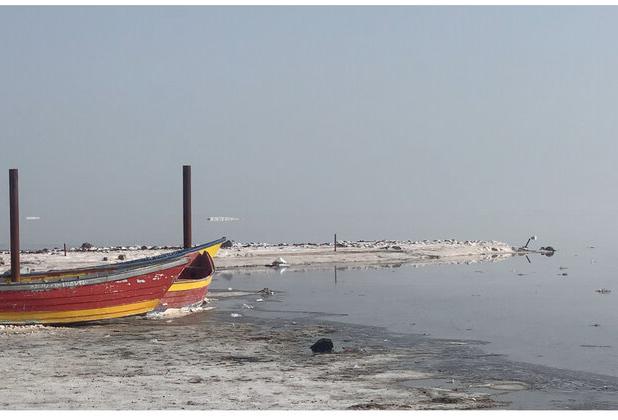 آخرین وضعیت دریاچه ارومیه در آبان ماه سال جاری