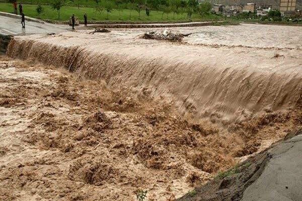 بارش شدید باران در جرگلان و راز خسارت بر جا گذاشت