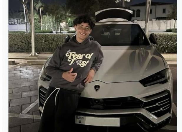 اولین لامبورگینی پسر رونالدو در ۱۵ سالگی!