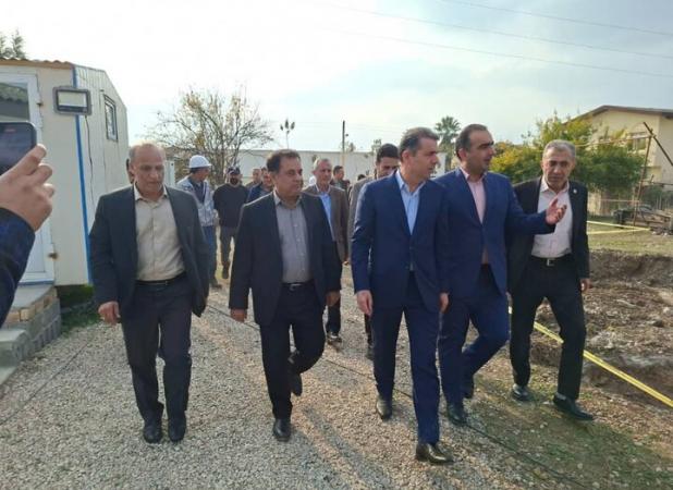 عملیات اجرایی پروژه درمانگاه تامین اجتماعی میاندورود آغاز شد