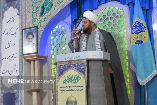 امام جمعه خیرآباد: طوفان الاقصی هیمنه ظلم صهیونیستی را در هم شکست