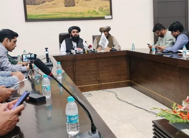 وزیر خارجه طالبان در هند: تجارت دو کشور باید از مسیر چابهار حمایت شود
