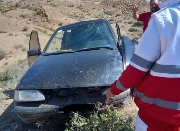 یک کشته و ۲ مصدوم بر اثر در واژگونی پراید در خمینی شهر