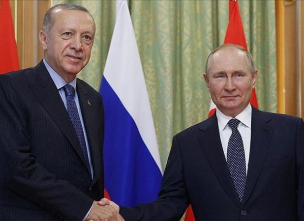 دیدار اردوغان با پوتین در چین و دعوت مجدد وی به ترکیه