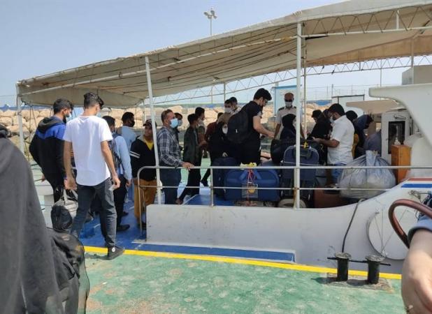 آغاز تردد دریایی زائران اربعین از بندر خرمشهر به بصره از ۱۰ مرداد