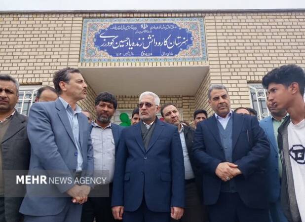 یک هنرستان فنی‌وحرفه‌ای در روستای چاه گچی خواف به بهره‌برداری رسید
