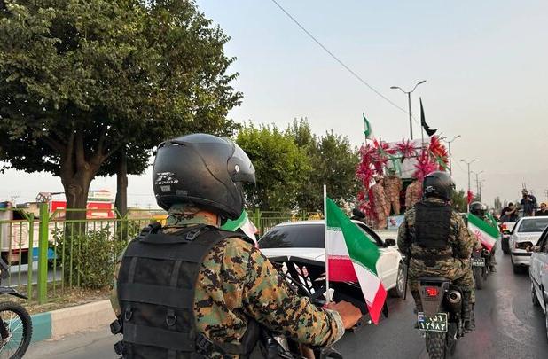 پیکر پاک شهید سردار «شادمانی» وارد همدان شد