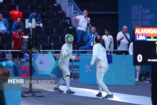 شمشیربازان اسلحه اپه به مرحله حذفی راه یافتند