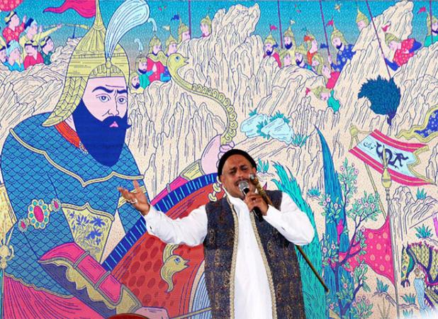 میرزاعلی با منتشای معروفش مهمان نقال‌های بجنوردی است
