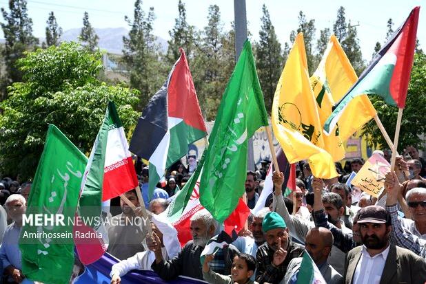 راهپیمایی جمعه های خشم در بیرجند