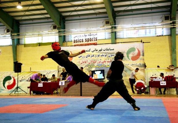 سنندج؛ صحنه رقابت برترین‌های کونگ‌فو برای ورود به تیم ملی