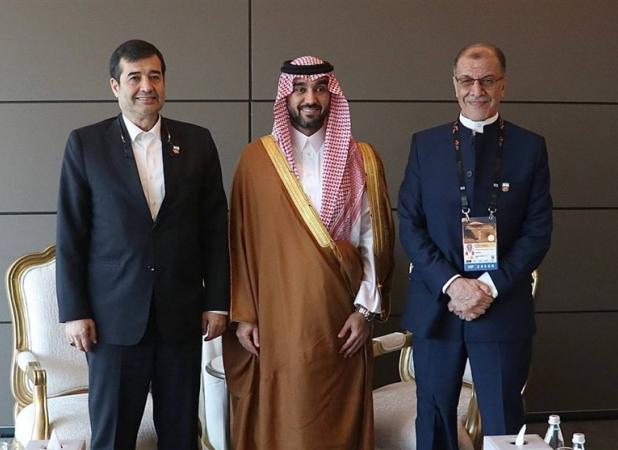 گفت‌وگوی وزرای ورزش ایران و عربستان با محور «اتحاد جهان اسلام» در عرصه ورزش