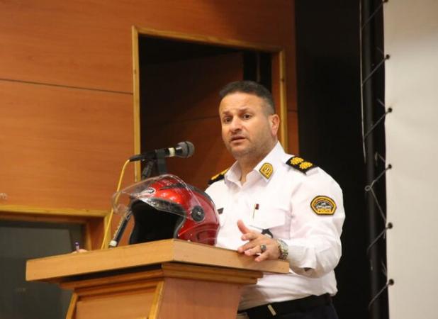 سرهنگ مرمری: استفاده از کلاه ایمنی باید به یک فرهنگ تبدیل شود
