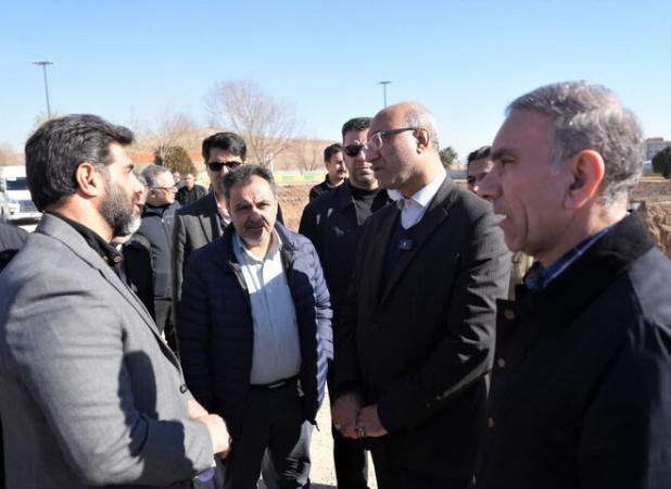 پیشرفت ۲۰ درصدی تقاطع میدان آزادگان کرمانشاه