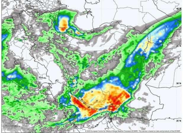 هشدار کاهش ۱۵ درجه‌ای دما در ۲۲ استان با نفوذ توده هوای سرد از فردا