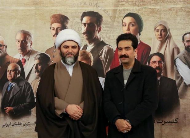 حجت‌الاسلام قمی به تماشای کنسرت نمایش کلنل نشست