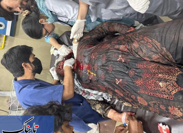 تصاویری از مجروحان حمله موشکی امشب هند