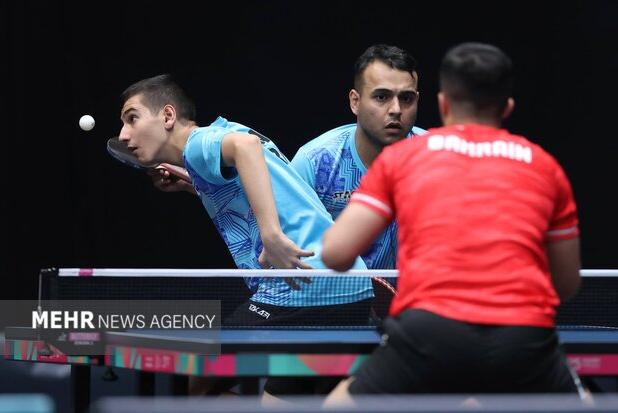 مدال تیم دوبل تنیس روی میز قطعی شد