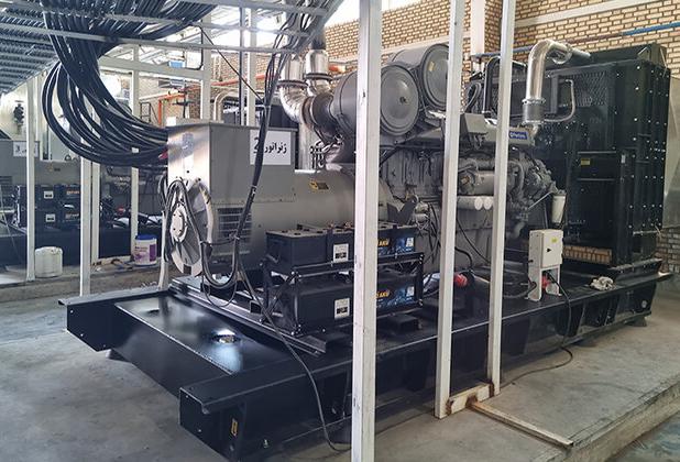 نیروگاه دیزل ژنراتور شرکت نیشکر دهخدا افتتاح شد