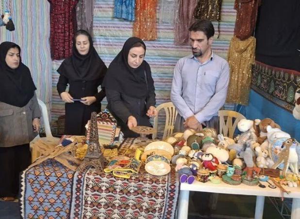 نمایشگاه صنایع‌دستی توان‌یابان بهزیستی در کامیاران افتتاح شد