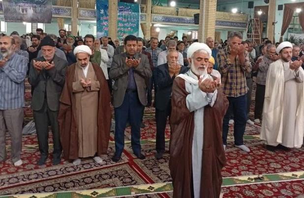 اقامه نماز عید قربان در چناران 