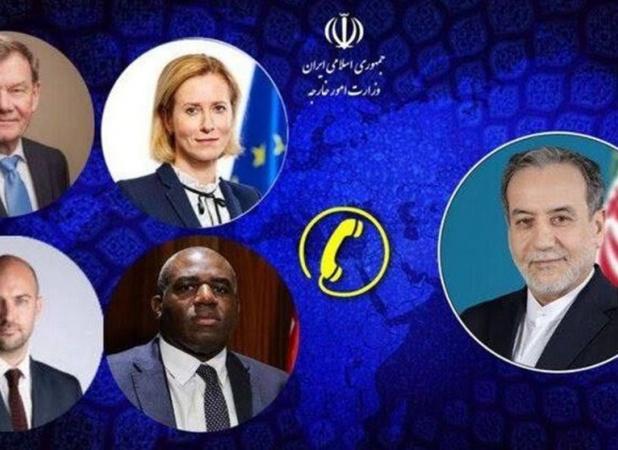 هشدار صریح عراقچی به وزیران تروئیکا و مسئول سیاست خارجی اروپا درباره عواقب «اسنپ‌بک»